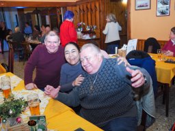 Karinchen und Hansi P. im GH Timo am 5.12.2025